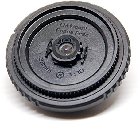 L Mount Pancake Lens 32mm F/10 Focus Free, Compatible with L Mount Cameras(fp, SL,S1, S1R, S5, T.)