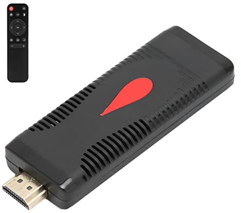TV Stick HD TV Stick Abs X96 S400 Mini TV Stick Portable Et Stable 4K HD TV Stick pour Les Réunions d'affaires Loisirs
