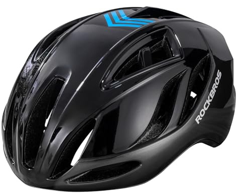 ROCKBROS Bike Helmet Lightweight Cycling Helmet for Men Women Adult Breathable Mountain Bike Helmet 57-61cm Adjustable Road Bike Helmet with 9 Colors