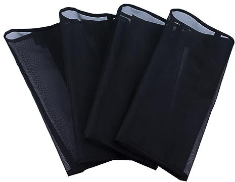 4 Stück/Packung schützende Pferdebeinbandagen zur Vermeidung von Fliegen, Fliegenstiefel für lose Pferdestiefel