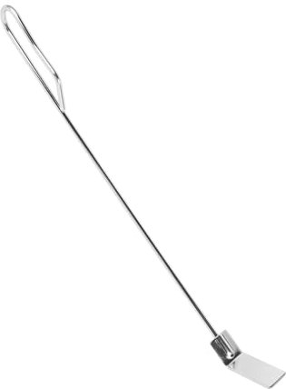 CANIGHT Raspador De Barbacoa Pala De Cenizas Pala De Carbón Pala Pequeña para El Hogar Pala De Jardineria Pala De Excavación De Suelo Pala De Chimenea Mini Pala Silver Acero Inoxidable