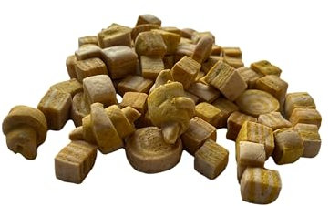 Keksdose Hundekekse 125g Käse-Kekse selbstgebacken - Hunde Leckerlie Snacks Trainings Happen Hundebäckerei Ergänzungsfuttermittel Kekse Törtchen Hundeleckerlie - aus natürlichen Zutaten Croissant