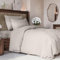 King Size Duvet Cover Set 3-Piece – 230x220cm Cover + 2 Pillowcases 50x80cm – Super Soft, Breathable & Wrinkle-Free Microfibre Polyester – Strong Zipper Closure & Corner Ties – OEKO-TEX – Light Grey