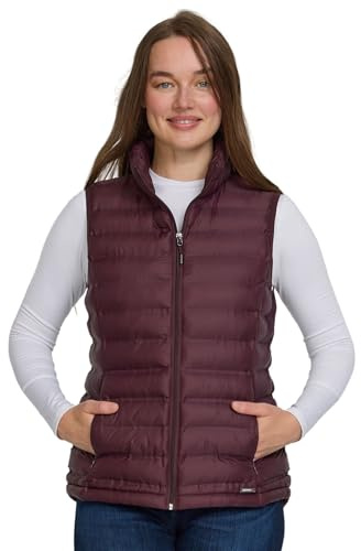 Gerry Puffer Vest Women - Packable Lightweight Quilted Winter Vest