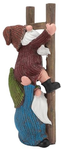 Fafeicy Ornement de Jardin de Résine Exquis en Escalade