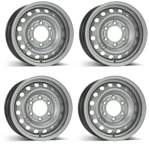 4x Alcar Cerchi in acciaio 4-8701 7.0Jx16 ET33 6x139,7 compatibile con Isuzu D-Max