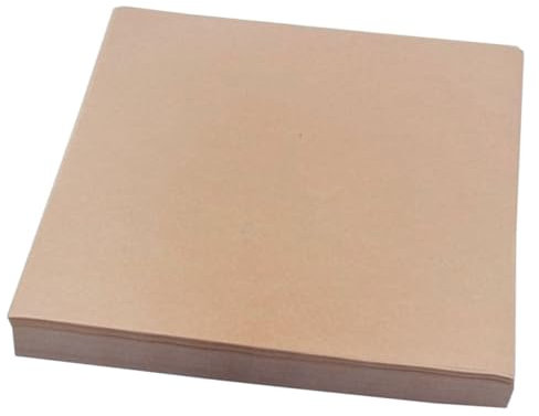 Hoement 200stücke Pergamentpapier Zum Backen Ölbeständig Antihaftbeschichtet Lebensmittelverpackungspapier Für Kekse Brot Fleisch Pizza