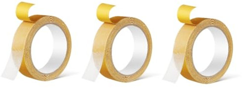 Lurrose 3 Di Nastro Biadesivo Per Tappeti Nastro Biadesivo Largo in Tessuto Nastro Adesivo Forte Per Pareti Nastri Robusti Per Tappeti