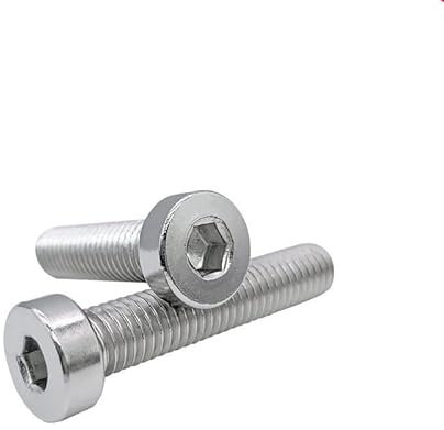 Viti M3 Bullone a Vite a Testa Bassa a Bassa Cabina a Tappo a Testa Bassa Bassa Bassa Tappo a Testa Esagonale. (Color : 500PCS, Dimensione : 10mm)