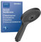 Duravit Universal Duschkopf, Duschbrause mit 3 Strahlarten (Rain, Pulse, Mono), Handbrause rund (Ø 120 mm), Brausekopf mit wassersparender MinusFlow-Funktion, reinigungsfreundlich, Schwarz Matt