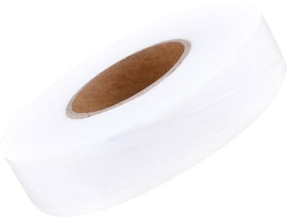 NUOBESTY Bygelband dubbelsidig 2 cm bred vit fibertejp smälttejp kläder tillbehör tygsömnad gör-det-själv