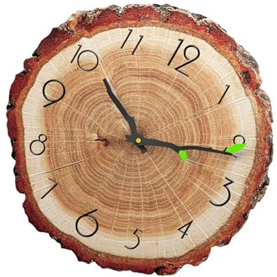 JUYAXIN Orologio da parete con anello annuale, 40,6 cm, grande orologio da parete con numeri arabi per casa, ufficio, decorazione