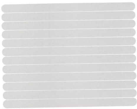 KOMBIUDA 24 Pezzi Antiscivolo Trasparente per Bagno Strisce Adesive Impermeabili per Vasca Doccia Scale e Pavimenti Superficie Antiscivolo Concava Convessa Resistente Allolio