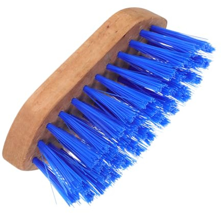 TOYANDONA Cepillo de Madera Cuidado de Caballos, Portátil y Delicado, Adecuado Limpieza Mantenimiento del Pelaje sin Irritar al Animal