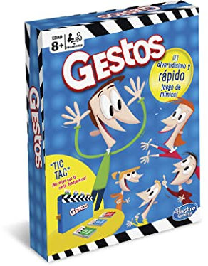 Hasbro Gaming, Gestos, Juego de Mesa, Multicolor