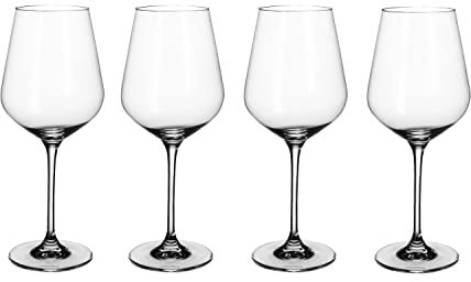 Villeroy & Boch la Divina Bordeaux Celch Lot de 4 Verres, Cristallin, 650 ml