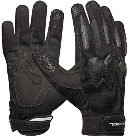 Gebol Master Allround, 1 Paar Arbeitshandschuhe mit TPR-Verstärkung, Gepolsterte HandinnenfläChe, Neopren-Bund mit Klettverschluss für BAU & Montage, für Herren, Gr. XXL/11