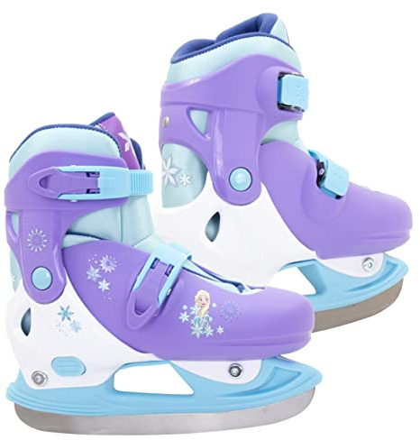 Hedstrom Disney Adjustable Ice Skates Youth Size 12-2, Disney Frozen 2, Purple, (40-80002WC)