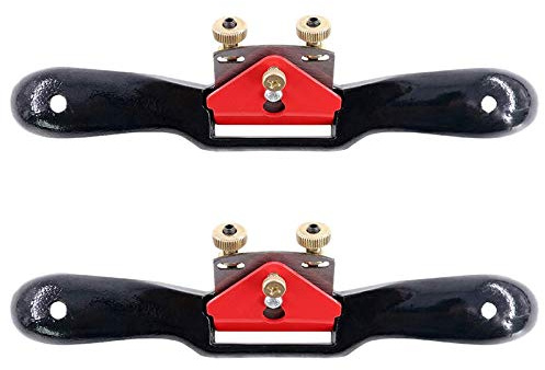 Eighosee 2 radios ajustables de 10 pulgadas con base , herramienta manual de trabajo de madera para manualidades, carpintería