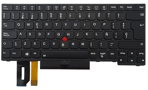 Teclado de repuesto con retroiluminación para Lenovo Thinkpad T14 Gen1 Gen2 P14S Gen1 Gen2 (Español/Español, Retroiluminado)