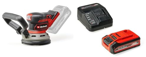 Einhell Professional Akku-Exzenterschleifer TP-RS 18/32 Li BL Power X-Change (18 V, Brushless, 3,2 mm Schwingkreis, 125 mm Schleifteller, inkl. Schleifpapier, 4,0 Ah PLUS Akku)