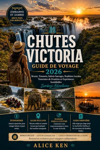 Chutes Victoria Guide de voyage 2026: Brume, tonnerre, safaris sauvages, traditions locales, passages de frontières et aventures inoubliables sur le Zambèze