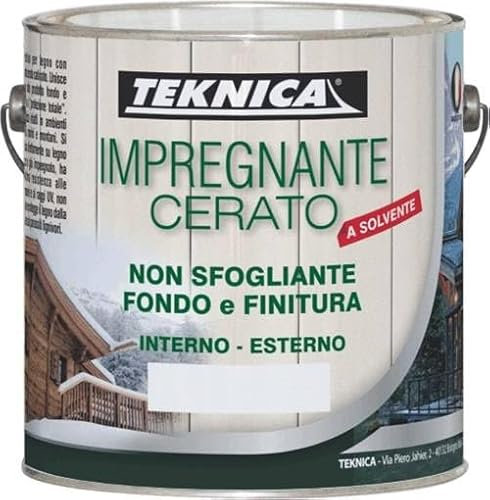 Impregnante per legno professionale Impregnante Cerato Teknica multicolori 750ML (CERATO NOCE SCURO 750 ML)