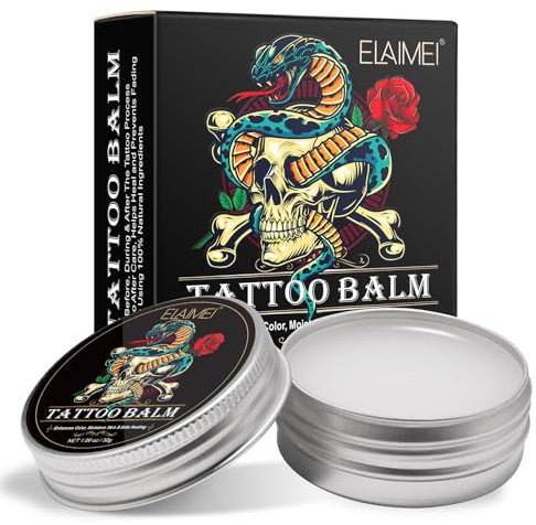 Tattoo Creme Tattoo Pflege Balsam, Alltagsleben Tattoo-Nachbehandlung Tattoo Butter Für Frisches Und Alte Tattoos, Verbessert Tattoo Farbe, Befeuchtet Die Haut, Fördert Die Heilung Tattoo Care Creme
