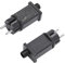 EU Stecker Lichterkette Netzteil Adapter,12V IP44 Wasserdicht Transformator Niederspannungs,LED Adapter Trafo,Lichterkette Netzteil Transformator,LED Lichterketten Adapter Stecker