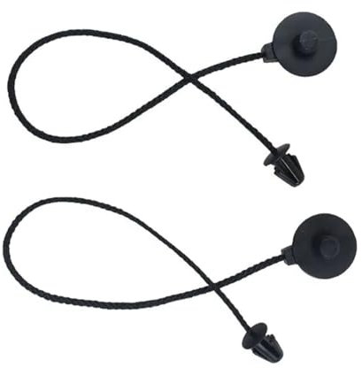 correas estante trasero Compatible Con Ford Para Focus 2012 2013 2014 2015 2016 2017 2 Piezas Piezas Interiores Paquete Almacenamiento Maletero Trasero Bandeja Correa De Amarre Cadena De Paquete