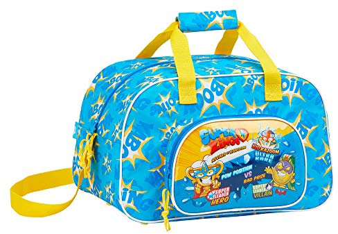 Safta Sport Bag 40 Cm Superzings, Bolsa de gimnasio Unisex bebé, Colorido, 40 Centimeters