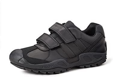 Geox Bambino J New Savage Boy B Scarpe Bambini e ragazzi, Nero (Black), 29 EU