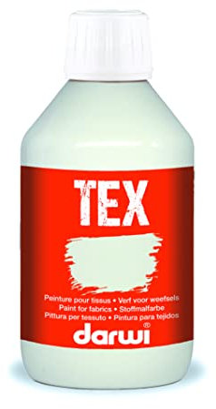 DARWI DA0100250010 Textilfarbe, weiß, 250 ml