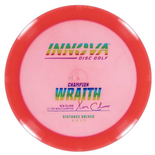 Innova Champion Wraith Disc Golf Driver – Distance Driver for Disc Golf (Colors Will Vary) (165-169g)
