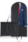 Niviy Kleidersack Anzugtasche Lang 140 x 60 cm,Hochwertiger Aufbewahrung Atmungsaktiver Stoff Kleiderhülle,für Anzüge Kleider Mäntel Sakkos Hemden Abendkleider Anzugsack Schwarz Kleidersäcke Reisen