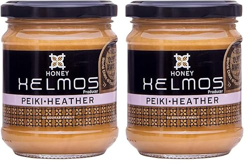 Helmos Miel de Bruyère Grec 250 g (Lot de 2)