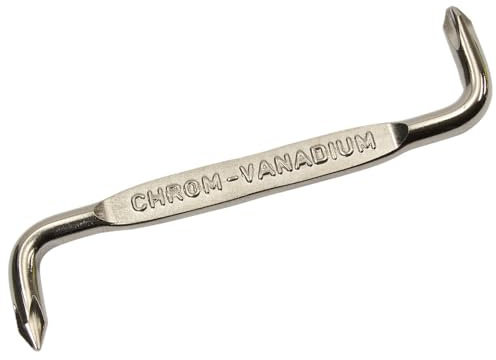 Dönges Kreuz-Winkelschraubendreher, DIN 5200, PH 1 & 2, 100 mm (Kreuzschlitz Kreuzschlitzschraubendreher Kreuzschlitzdreher Phillips-Schraubenzieher Kreuzschraubenzieher Kreuzschlitzschraubenzieher)