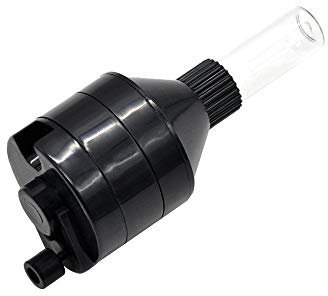 Pulver Grinder pulvermühle Manuelle Mühle mit Trichter und Glasflasche handgewürz Schleifer mit Glasflasche powder grinder