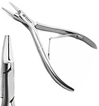 MEDSPO Professional Ingrown Toe Nail Cutters Clippers Pliers | Side Cutters Straight Curved | Beauty Gouges | Cuticle Pushers Skin Knife (Thwaites Clipper)
