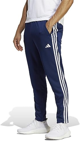 Adidas Homme Train Essentials 3-Stripes Training Pants, Dark Blue/White, XS