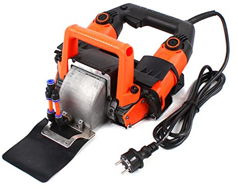 Fresadora de muros, 5200 W, con tecnología de excavación láser, ángulo de corte ajustable, antibarro, cortadora de ranuras de hormigón, para ranuras de pared