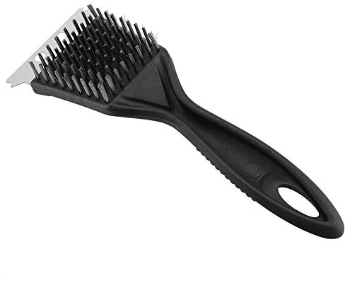 BAFOVY Grill Brush, Extra-Strong BBQ Cleaner, Long-lasting Stainless Steel Vane/Wing, Protect Your Grill From Damage, Ensure Your Stays in Top Condition with This Effective Brush,