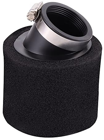 GOOFIT 48mm Filtro De Aire Negro Carreras Reemplazar Para GY6 50cc Motorcycle Scooter Bike Dirt Pit ATV