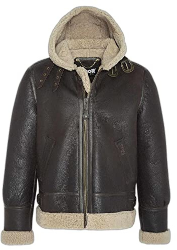 Schott NYC Uomo Lc1259h Giacca di Pelle Not Applicable, cordovano, X-Large