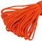 King of Trade Paracord 550 Fallschirmschnur Schnüre Nylonleine 4 mm stark, 5 m lang Farbe orange