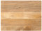 vidaXL Tischplatte, Holzplatte für Esstisch Couchtisch, Massivholzplatte Rustikales Design, Ersatztischplatte, 70x60x2,5cm Rechteckig Massivholz Mango