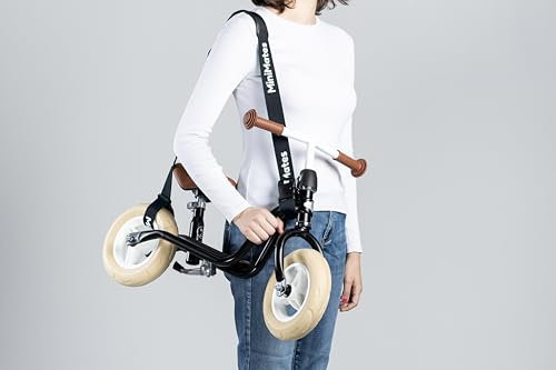 Sangle de transport pour roues - Scooter - Bandoulière pratique pour roues - Légère et réglable - Transport confortable des roues - Matériau robuste - Parfait pour les déplacements - Idéal également