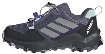 adidas Terrex Ax4s Speed Lacing Hiking Shoes, Zapatos de Senderismo, Preloved Violet Matte Silver Powder Plum, 21.5 EU