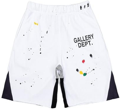YANGSMEN Short Sportivi Traspiranti retrò High Street Hip-Hop per Uomo E Donna, Pantaloncini Sportivi Casual All'aperto Freschi E Sciolti per L'Estate-Color-4||S