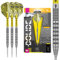 Target Darts Bolide 90% Tungsten Swiss Point Steel Tip Darts Set of 3, Barrel 01, 23 Grams | Featuring Pro Grip Dart Stems, Number 6 Dart Flights, Swiss Points | Professional Darts